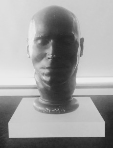 The death mask of Daniel Good, executed in 1842 for the murder of his wife. Photo: Nell Darby